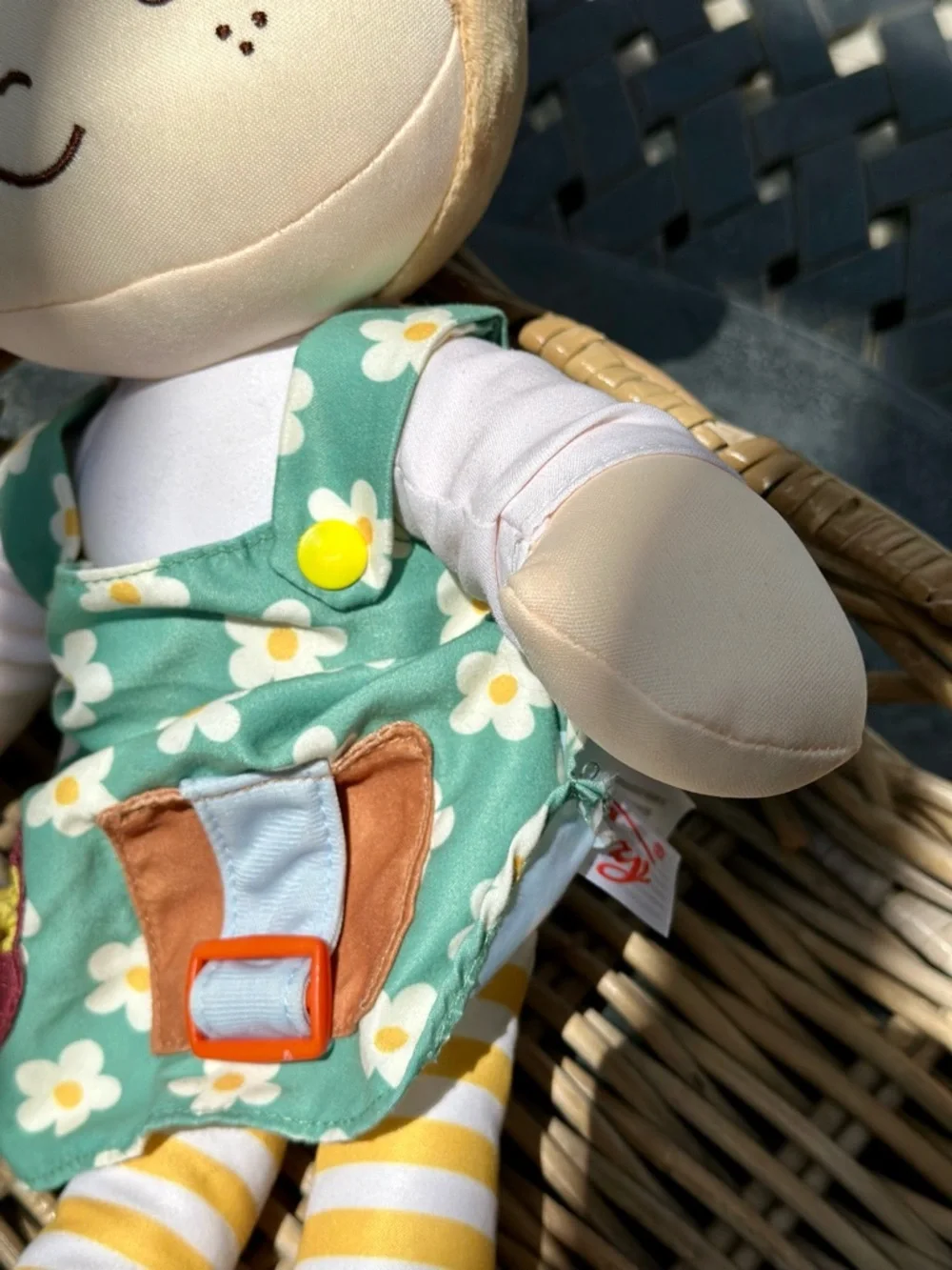 Linzy Sarah Activity Learning Doll Sensory Toy Cloth Plush Montessori Toddler